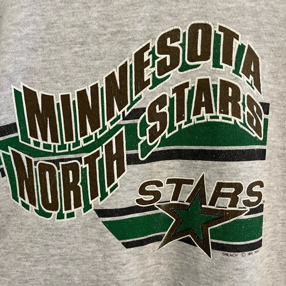 Vintage Minnesota North Stars Crewneck - Picture 2 of 6